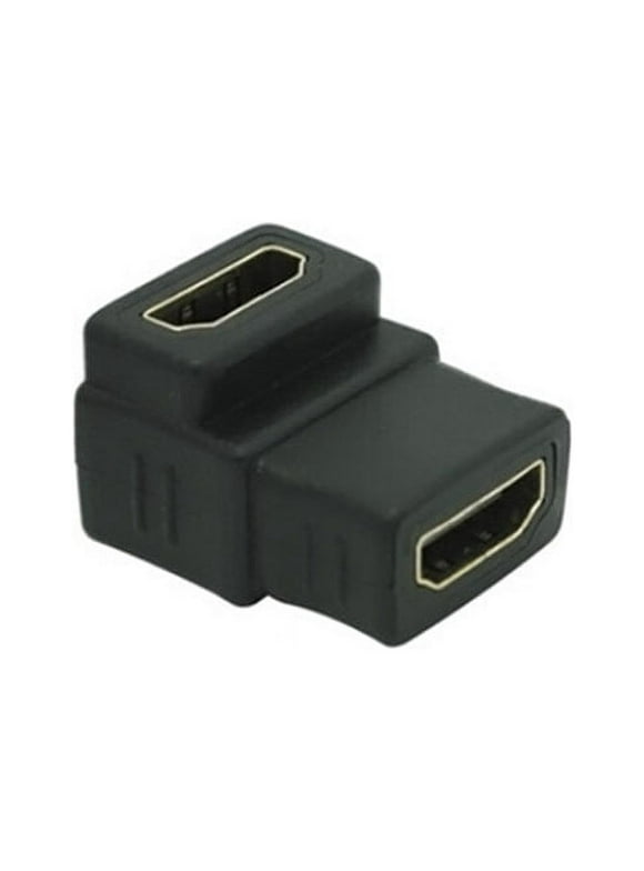 HDMI Female (Type A) to 90 Degree Bend HDMI Female (Type A) Adapter