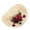 Beige, variant on Beach Sun Hat for Women Colorful Flowers UV UPF 50+Travel Foldable Wide Brim Straw Hat