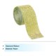 thumbnail image 3 of 1 Yardas 32mm Auto Adhesivo Cristal Imitación Diamante Cinta para Artes y Artesanías Proyecto, Boda Pasteles, Cumpleaños Decoraciones Limón Amarillo, 3 of 5
