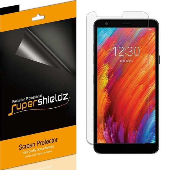 [6-Pack] Supershieldz for LG Aristo 4 Plus Screen Protector, Anti-Bubble High Definition (HD) Clear Shield