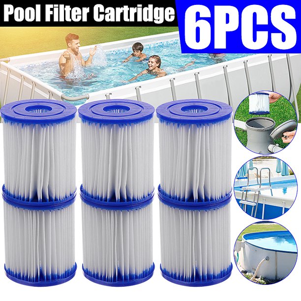 2 4 6 Packs Pool Filter Cartridge Size I For Swimming Pool Pump 1 For Bestway 58093 Swimming Pool And Hot Tub Spa Cartridge With Heavy Duty Ultimate Filtration Paper Walmart Com Walmart Com