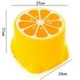 thumbnail image 3 of Coofit Plastic Stool Lightweight Cute Fruit Pattern Mini Stool Step Stool for Kids, 3 of 10