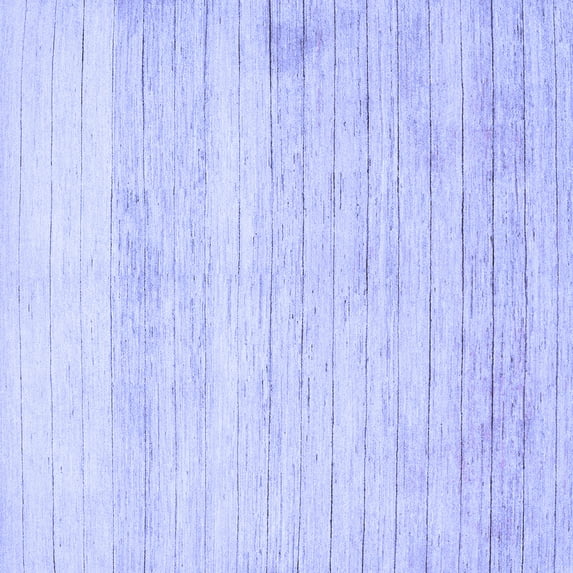 Ahgly Company Machine Washable Indoor Square Abstract Blue Contemporary Area Rugs, 7' Square