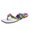 White, variant on Anuirheih Slip on Sandals Women,Summer Ladies Flip Flops Color Bandage Sandals Casual Flat Women's Beach Shoes(Beige)