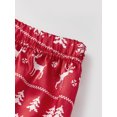 thumbnail image 6 of AIGUR Christmas Pajamas for Family Family Christmas Matching Pajamas Sets Fashionable Printed Short Sleeve Tops with Shorts 2Pcs Family Sleepwear, 6 of 10