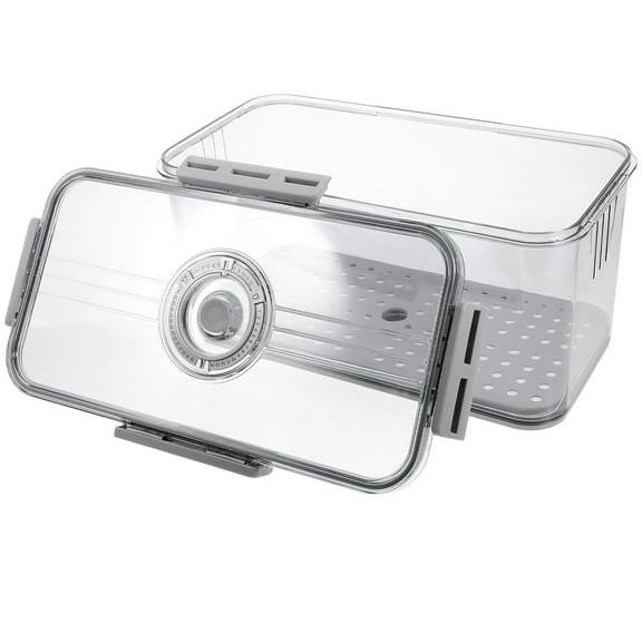 HOMEMAXS  Bread Boxes for Kitchen Counter Airtight Sourdough Crisper