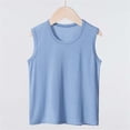 thumbnail image 4 of Yanlir Débardeur Sans Manches à Col Rond Uni pour Enfants, Haut Décontracté d'Extérieur Confortable pour Garçons 2 -15 Ans, Tenue d'Été Active, Vêtements d'Été, 4 of 6