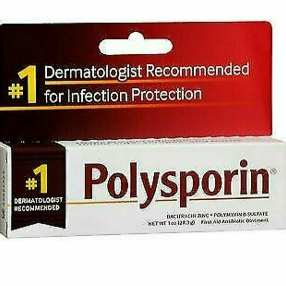 Polysporin First Aid Antibiotic Ointment -1 oz, Pack of 3