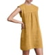 thumbnail image 2 of Karight Womens Crew Neck Sleeveless Cotton Linen Tank Dress Casual Loose Shift Tunic Mini Dresses Summer Beach Vacation Sundress, 2 of 6