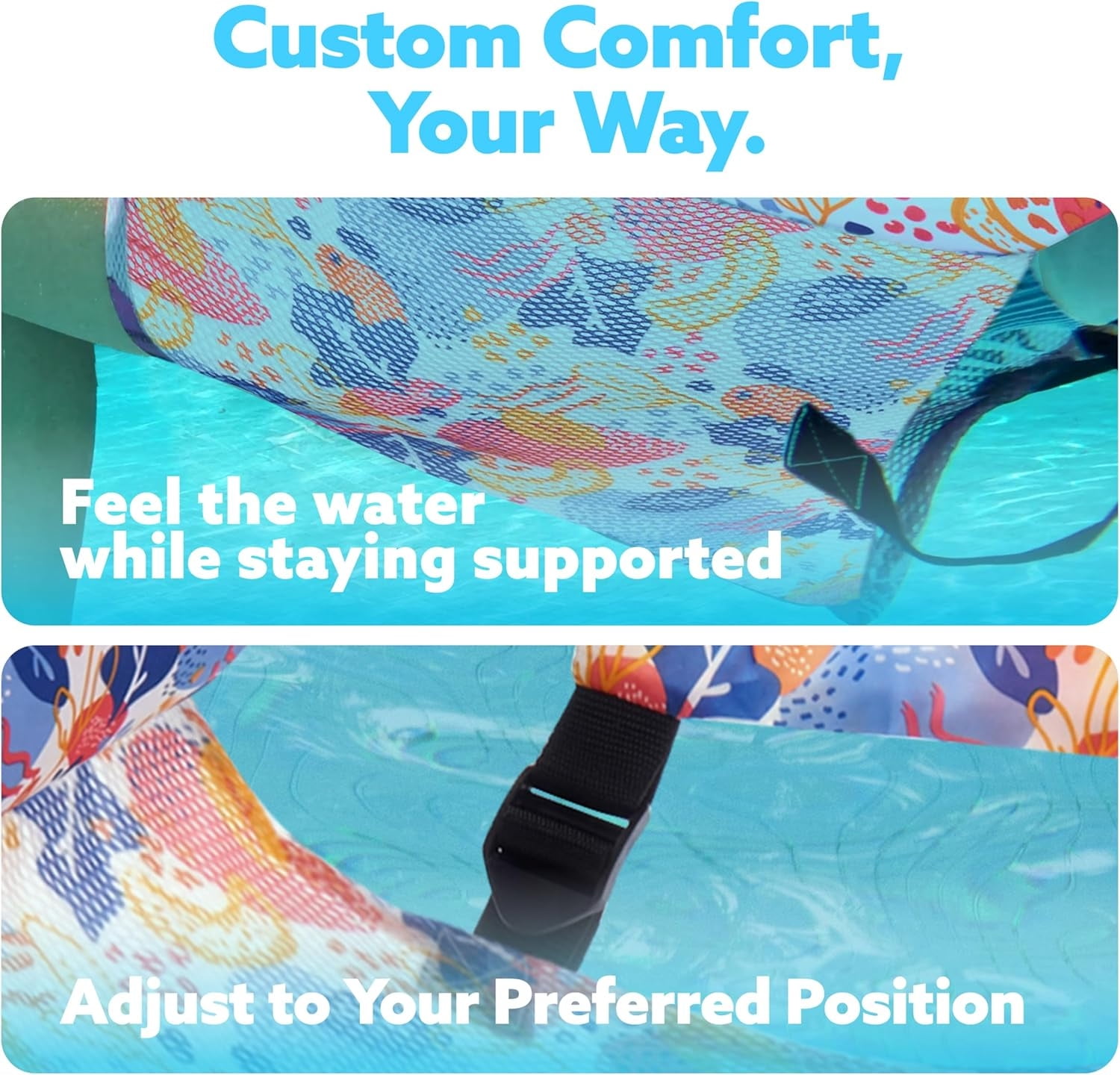 Joyfy Inflatable Pool Float for Adults,2 Packs Blow up Pool Noodles Chair for Summer Outdoor Beach Party,Inflatable Pool Lounge ,Water Floating Pool Chair