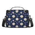 thumbnail image 3 of Sun and Moon Gothic Pattern Insulated Lunch Box for Women Men, Medium Leakproof Cooler Bag with Adjustable Strap, 10"x6.7"x8", 3 of 6