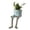 B, variant on Leggy Planter, Funny Planter Set with Legs, Creative Sitting Human Shaped Resin Planter,Blue Jeans(B)