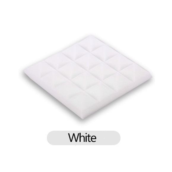 Fiudx Panel de Espuma Acústica de Alta Densidad, Absorción de Sonido, Esponja Insonorizante para Karaokes, Salas de Percusión, Estudios de Música y Uso Doméstico. Diseño Elegante, Tamaño 25 X 25 X 5