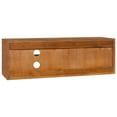 thumbnail image 5 of vidaXL Wall-mounted TV Stand TV Console Wall-mounted TV Unit Solid Teak Wood, 5 of 20