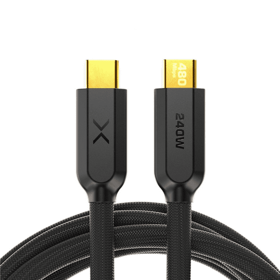 NOCO Company XGrid XC3: 240W USB-C to USB-C Cable with E-Marker Chip - 10-Foot -Black