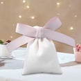 thumbnail image 6 of Milageto 10Pcs Jewelry Bag Birthday Jewelry Storage Bag for Charms Necklaces Earrings Champagne 10x12cm, 6 of 8