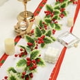 thumbnail image 4 of Dserhfy Simulated Christmas Rattan Vine No Maintenance Faux Willow with Red Berry Garland Wedding Party Home Decor, 4 of 8