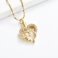 thumbnail image 3 of Pigeon in Heart Pendent for Ashes and Chain Cremation Jewelry for Ashes Perfume Memory Necklace for Men Women, 3 of 6