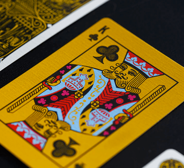 Limited (Pink) Gilded Fulton's Day of the Dead Muertos Edition Playing Cards