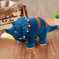 thumbnail image 3 of 6 estilos de simulación de dinosaurios de peluche, juguetes suaves para pasatiempos, almohadas de dibujos animados, muñeco de peluche de tiranosaurio para niños, regalo de cumpleaños, 3 of 5