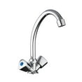 thumbnail image 1 of Classic Kitchen Faucets Dual Handle Kitchen Faucet, Cold Hot Water Mixer Aluminum Alloy Tap Rotatable Tap ,Versatile Features, 1 of 7