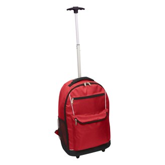 Protege 22" Black Rolling Backpack with Telescopic Handle - Walmart.com Protege 22" Black Rolling Backpack with Telescopic Handle - Walmart.com