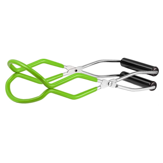 Inteprter Can Lifter Tong Baby Milk Bottle Food Jar antideslizante Jar Lifter Secure Grip Abrazadera Herramienta de elevación Cocina y Comedor verde Inteprter HA001516-03