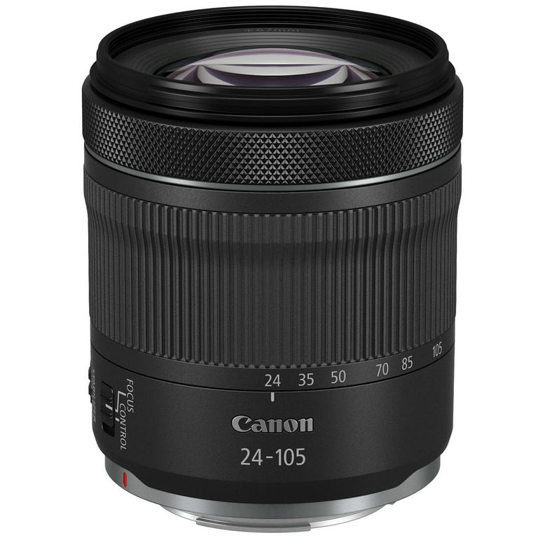 Canon RF 24-105mm f/4-7.1 IS STM Lens + Zeetech Accessory Bundle 