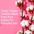 thumbnail image 6 of Simply Soft Cotton Rounds, 100% Cotton Absorbent and Textured Cotton Pads, Lint-Free, 300 Count, 6 of 9