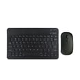 thumbnail image 2 of Kuokaa Wireless Bluetooth Keyboard and Mouse Combo, Compact Slim Keyboard with Low-Profile Keys and Matching Mouse for iOS, Android, Windows, Tablet, Laptop and Smartphone (Black), 2 of 6