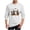 (New7)White, variant on ThriftyPlait Halloween T-Shirt for Men Plus Size Long Sleeve Tops Trendy Crewneck Funny Print Shirts Holiday Graphic Tee for Daily