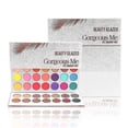 thumbnail image 1 of Paleta de sombras de ojos HUOGUO, 63 colores, maquillaje mate con purpurina, 1 of 5