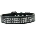 thumbnail image 4 of Dog, Puppy  Pet Fashion Collar, "Three Row Clear Crystal Rimsets", 4 of 8