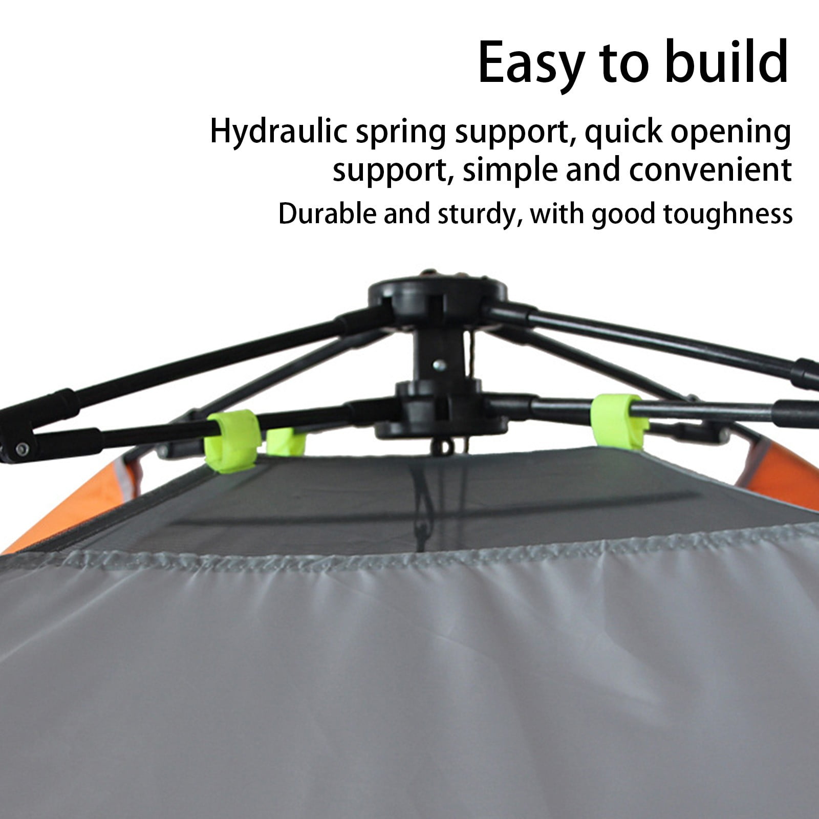 Christmas Gifts Clearance! SHENGXINY Camping Tent Clearance Automatic Tent Rain and Sun Protection A That Open Automatic Tent 2 Seconds Quickly Open Camping Tent Orange