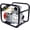 Black+Red 09, variant on Powerful Water Pump 3 264Gpm with Honda GX160 Engine, Lightweight Aluminum, NPT Coupler for Efficient Water Transfer
