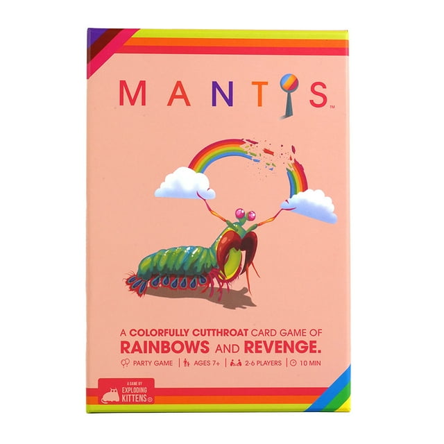 Juego de cartas a juego Mantis, juego de gatito explosivo, fiesta de amigos, juego de mesa de cartas de estrategia