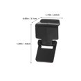 thumbnail image 2 of LIFKOME 5 Pcs Pinces pour Clips de Couvercle d'Aquarium en Verre Accessoires de Réservoir de Tortue en Plastique Anti-Fuite, 2 of 8