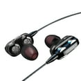 thumbnail image 2 of Fnochy Wired Sports Earbuds with Microphone & Volume Control, in Ear Earphones, Noise Islating High Definition, for 3.5mm Jack Phone and PC Devices, 2 of 9