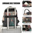 thumbnail image 3 of FORMRS Mini Backpack Purse for Women Travel Daypack Casual Shoulder Bag, Psychedelic Forest, 3 of 7