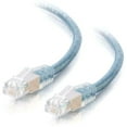 thumbnail image 2 of C2G Câble Modem Internet Haute Vitesse - Câble pour Téléphone - RJ-11 (m) vers RJ-11 (m) - 6 Pi - double Blindage - Moulé, Sans Accroc - Bleu transparent, 2 of 4