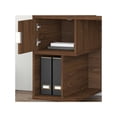 thumbnail image 6 of Kathy Ireland Home by Bush Furniture Madison Avenue 60W Computer Desk with Lateral File Cabinet and Bookcase-Color:Modern Walnut, 6 of 8