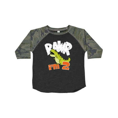 

Inktastic RAWR I m 2! Baby Tyranosaurus Rex Gift Toddler Boy or Toddler Girl T-Shirt
