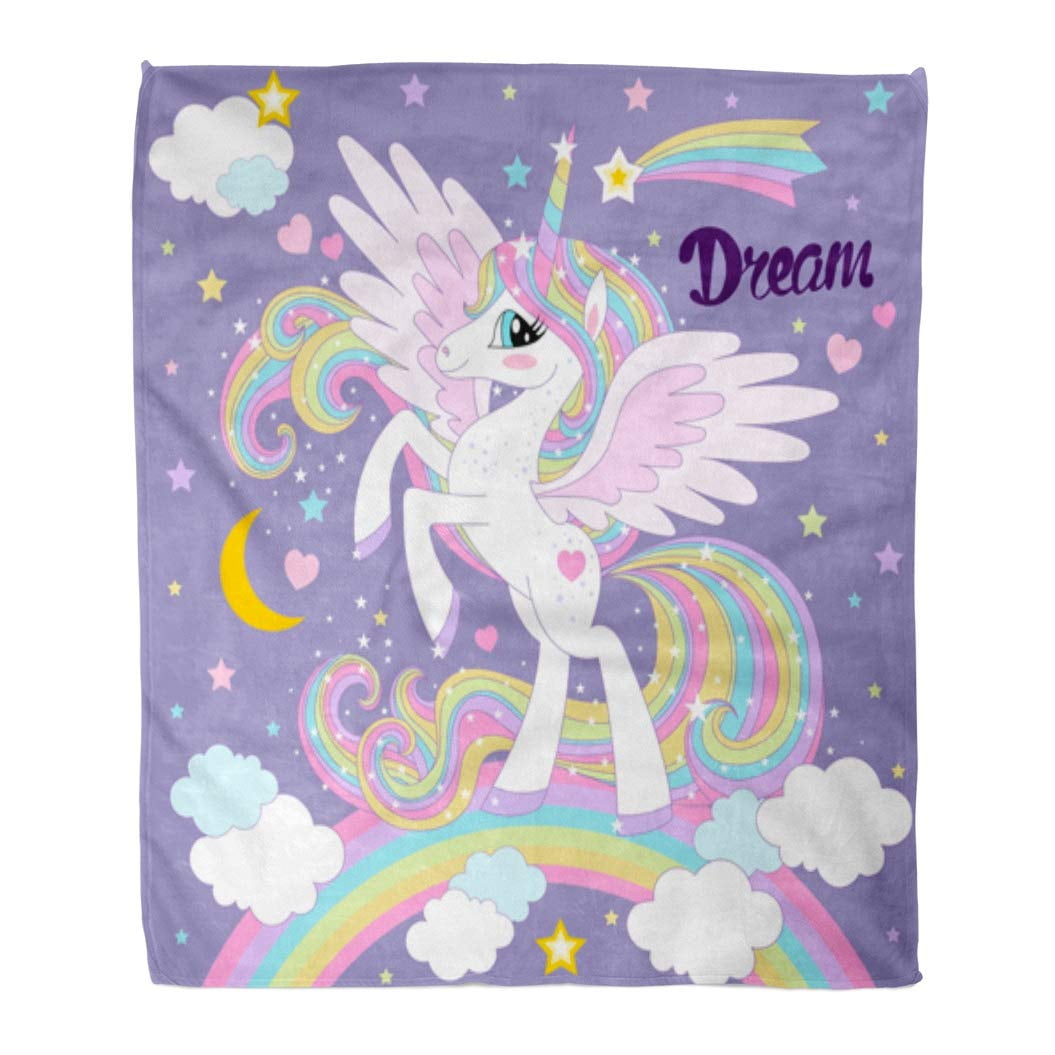 unicorn blanket walmart
