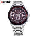 thumbnail image 6 of Waterproof 30M Quartz Watch For Men CURREN Fashion Stainless Steel Wristwatch 8084 Casual Sport Watch Male Clock Montre Homme, 6 of 7