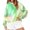 Green, variant on Bovemsi Sweatshirt for Women Women's Hooded With Gradient Print Fashion Sportswear Long Sleeved Pullover Top Comfort Hoodie