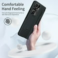 thumbnail image 3 of ELEHOLD Luxury Case for Samsung Galaxy Z Fold 7 , Rugged PC Shell with Built-in Screen Protector Hidden Kickstand Hinge Protection Support Wireless Charging Shockproof Full Body Case,Black, 3 of 7