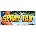 thumbnail image 2 of 48"x120" Spray TAN Banner Sign Tanning Salon spa Lotion Signs Suntan, 2 of 4