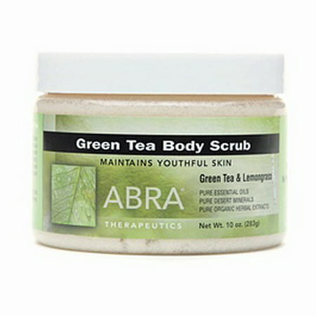 Abra Therapeutics Body Scrub With Green Tea And Lemongrass - 10
