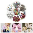 thumbnail image 1 of Mobutofu Mini Brads Assorted 0.4x0.4x0.5in Metal DIY Craft For Kids 6Set, 1 of 4