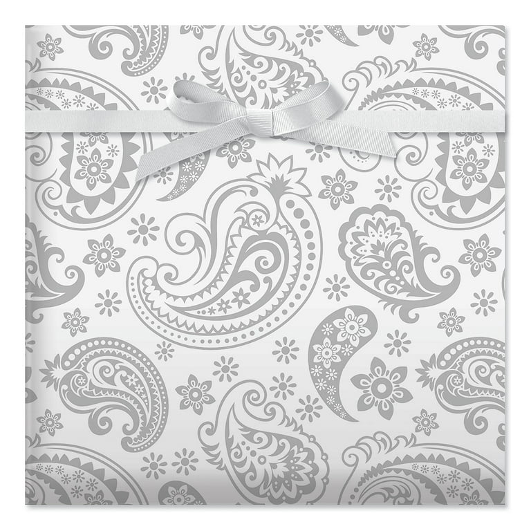 Textured Tweed - Neutral Cream Wrapping Paper by SilverPegasus